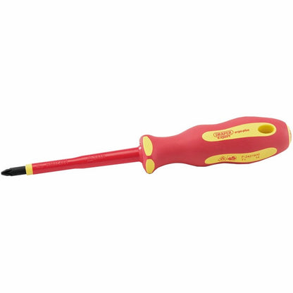 DRAPER 64484 - Ergo Plus® VDE No.2 x 100mm PZ Slot Screwdriver