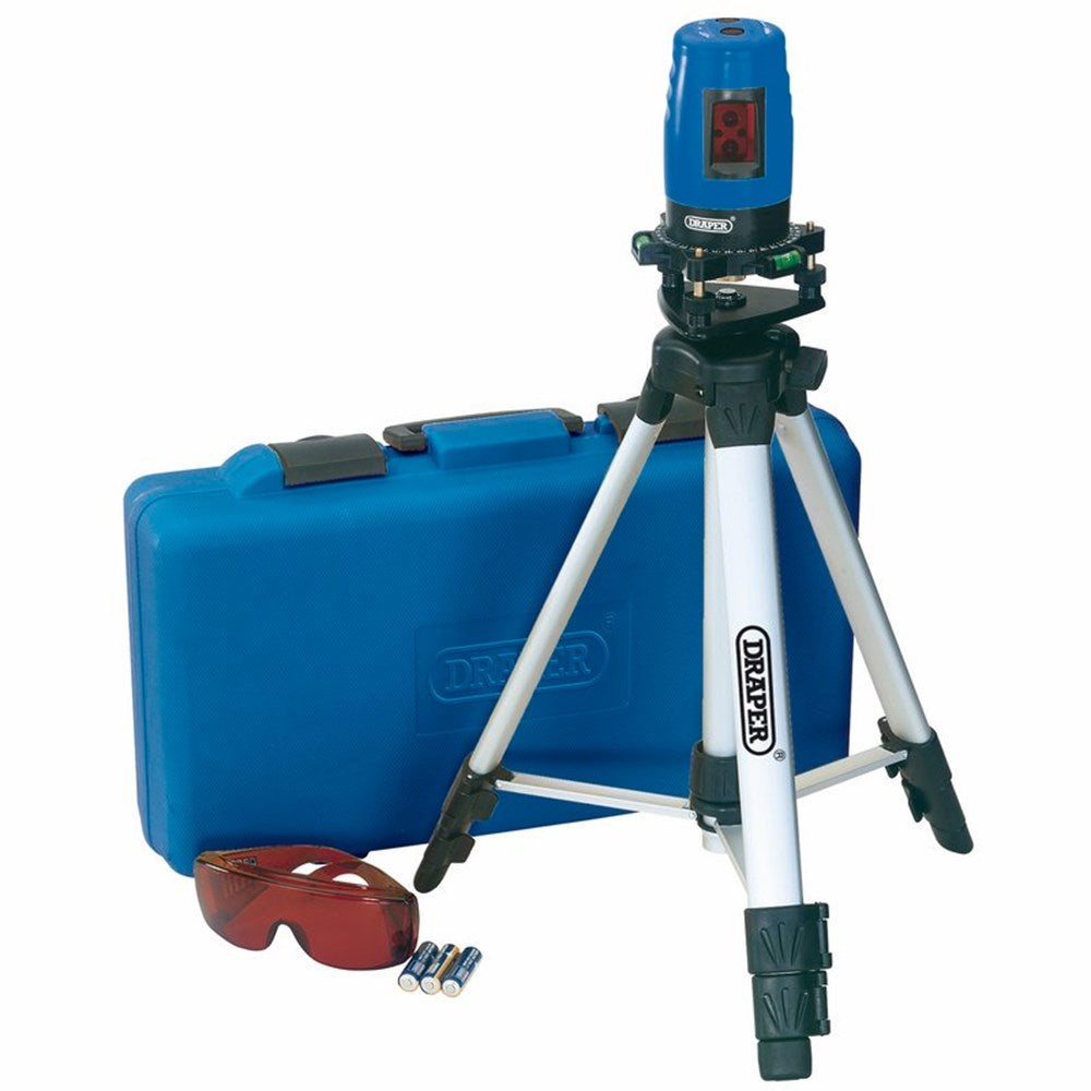 DRAPER 88640 - Self-Levelling Laser Level Kit (3 Piece)
