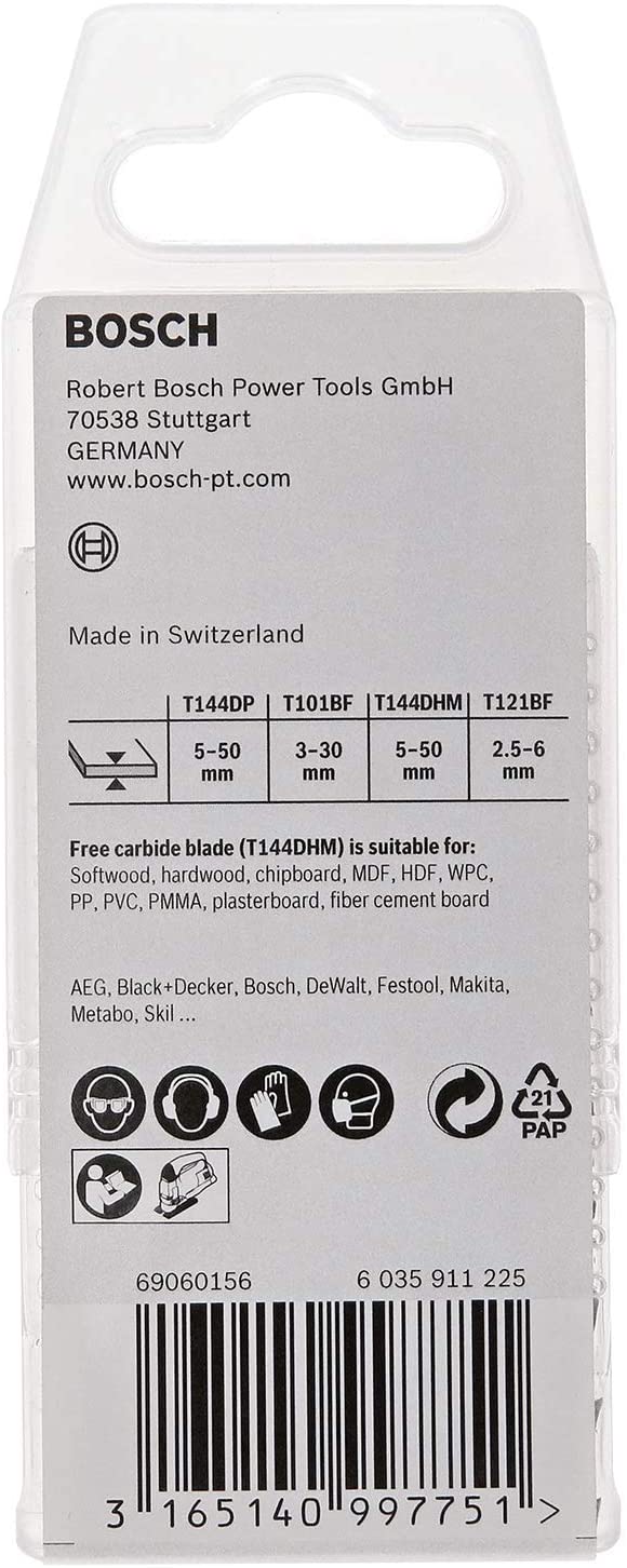Bosch 06159975YX - 15 Piece Wood & Metal Jigsaw Set