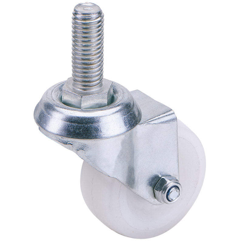 DRAPER 65500 - 75mm Dia. Swivel Bolt Fi x ing Nylon Wheel - S.W.L. 70Kg