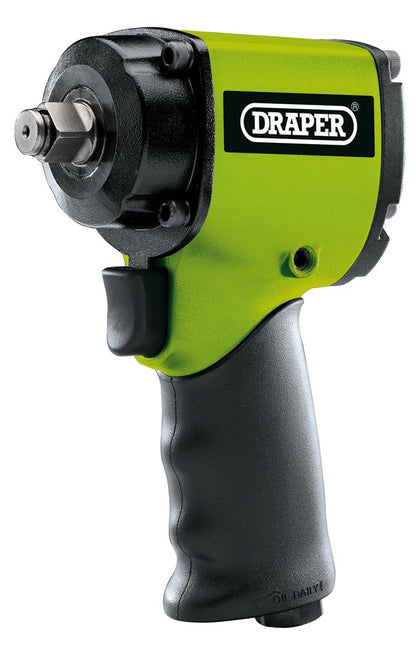 DRAPER 67089 - Stubby Composite Body Air Impact Wrench (1/2" Square Drive)