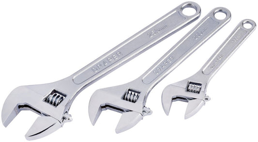 DRAPER 67642 - Draper Redline Adjustable Wrench Set (3 Piece)