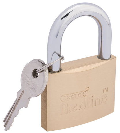 DRAPER 68023 - Draper Redline Brass Cylinder Padlocks