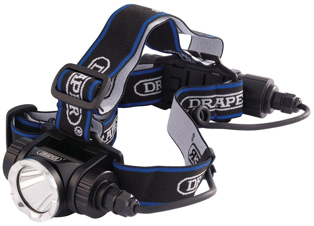 DRAPER 90064 - Rechargeable LED Head Torch, 10W