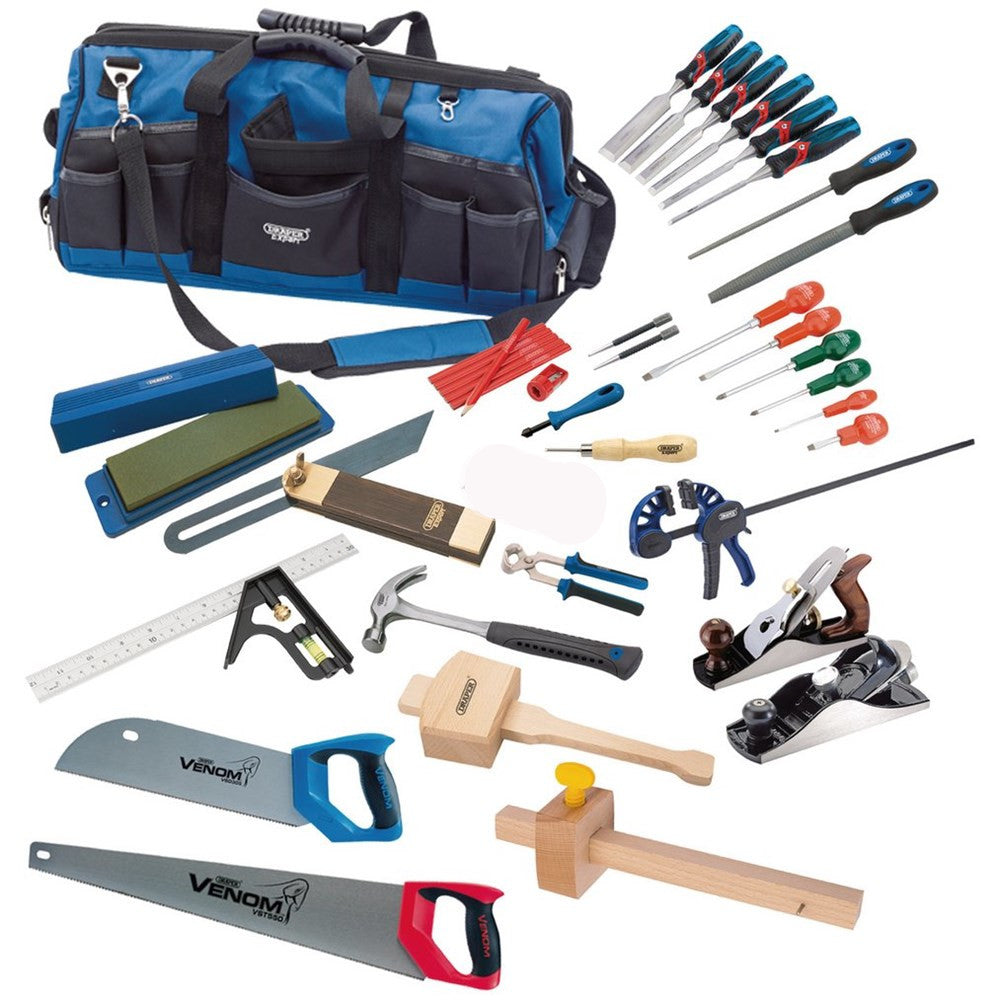 DRAPER 99242 - Carpenter/Joiner Hand Tool Kit