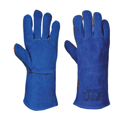 Portwest A510BLUXL -  sz XL Welders Gauntlet - Blue