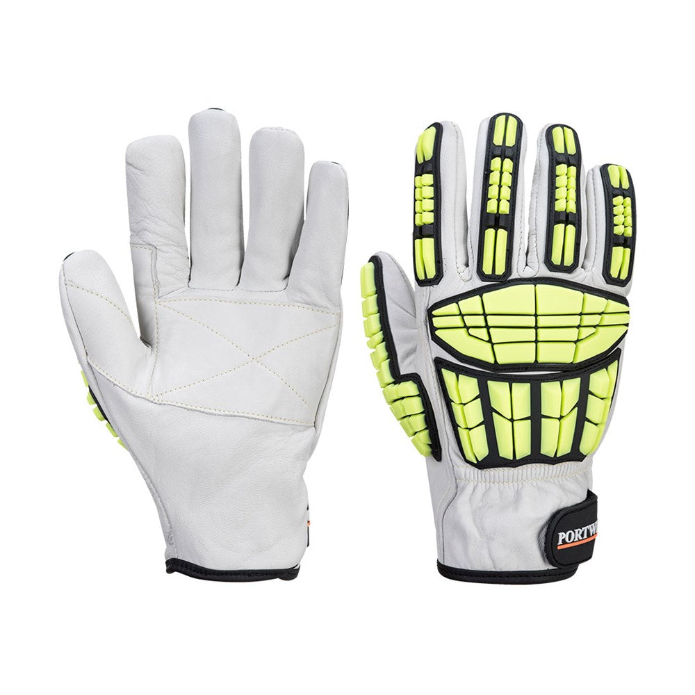 Portwest A745GRRXXXL -  sz 3XL Impact Pro Cut Glove - Grey