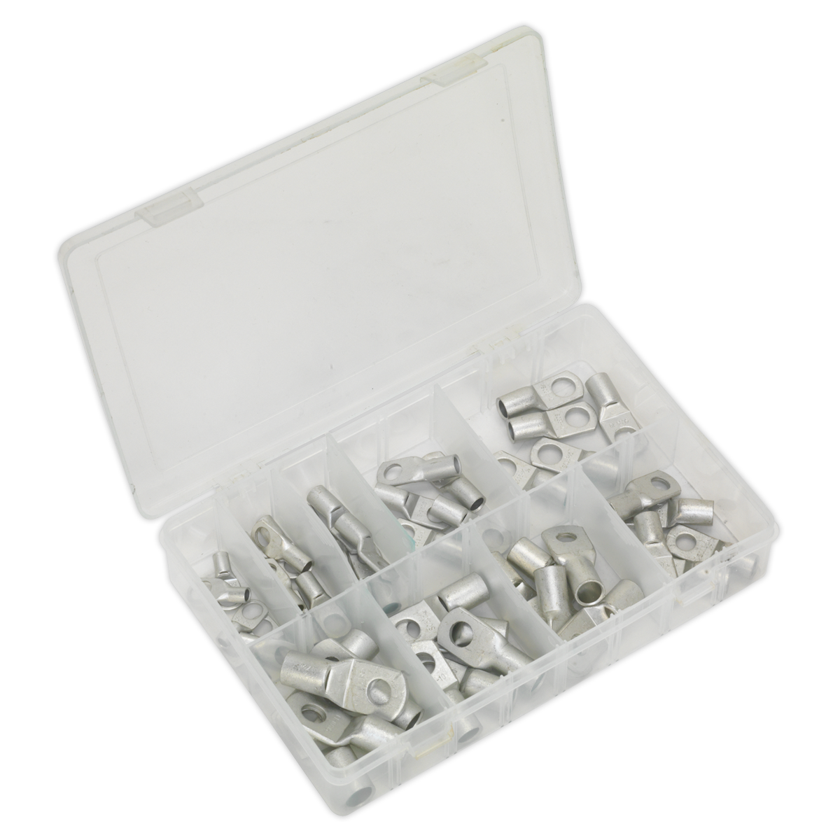 SEALEY - AB016CT Copper Lug Terminal Assortment 52pc