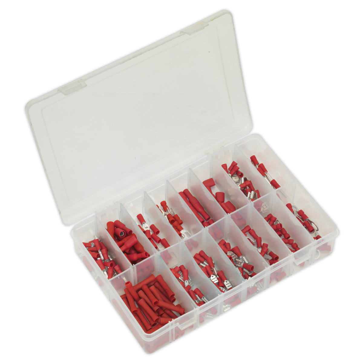 SEALEY - AB039RT Crimp Terminal Assortment 260pc Red