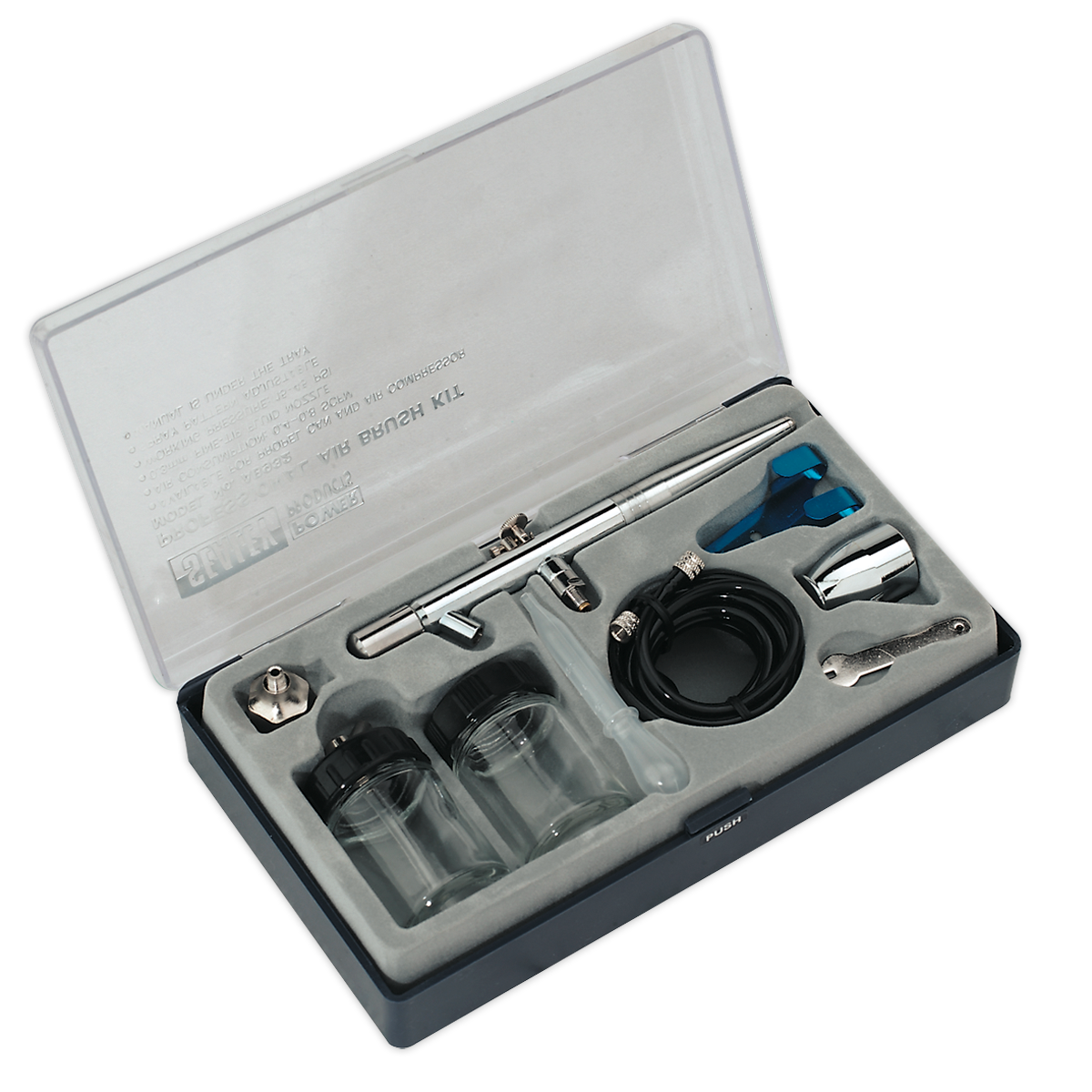 SEALEY - AB932 Air Brush Kit Professional without Propellant
