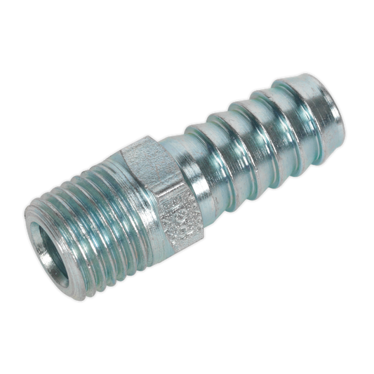 SEALEY - AC09 Screwed Tailpiece Male 1/4"BSPT - 3/8" Hose Pack of 5