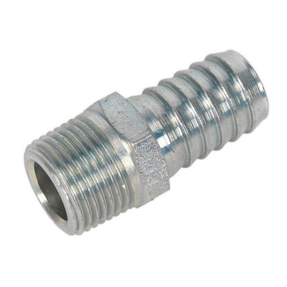 SEALEY - AC42 Screwed Tailpiece Male 3/8"BSPT - 1/2" Hose Pack of 5