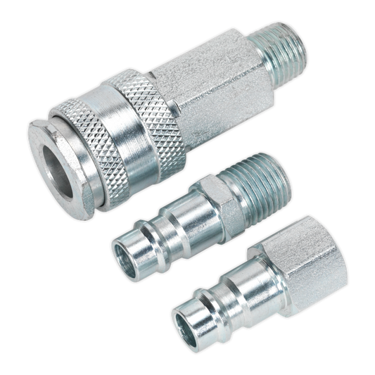SEALEY - ACH60 Air Tool Coupling Kit 1/4"BSP High Flow