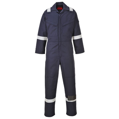 Portwest AF53NAR44 -  sz Regular 44 Araflame Gold Coverall  - Navy