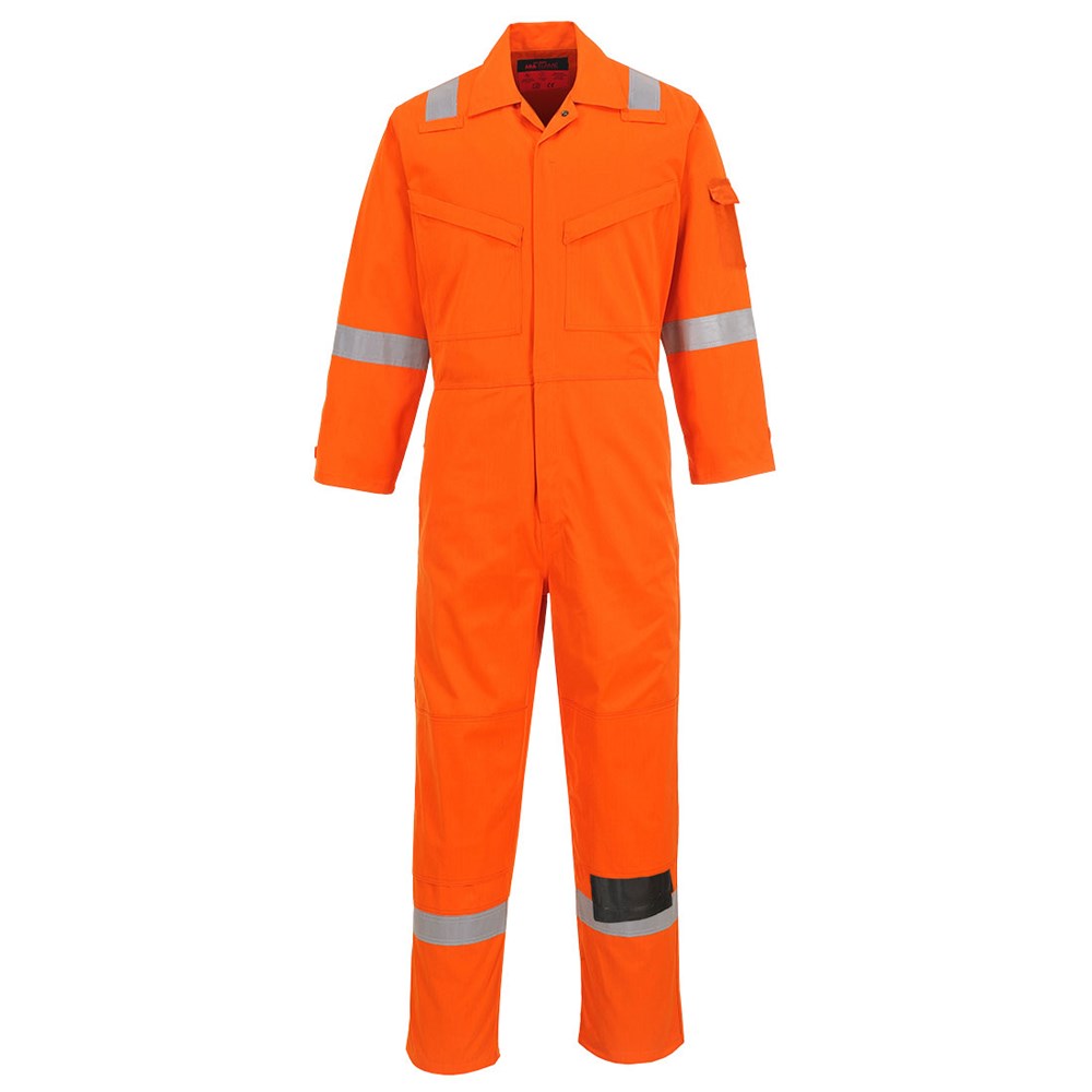 Portwest AF53ORR54 -  sz Regular 54 Araflame Gold Coverall  - Orange