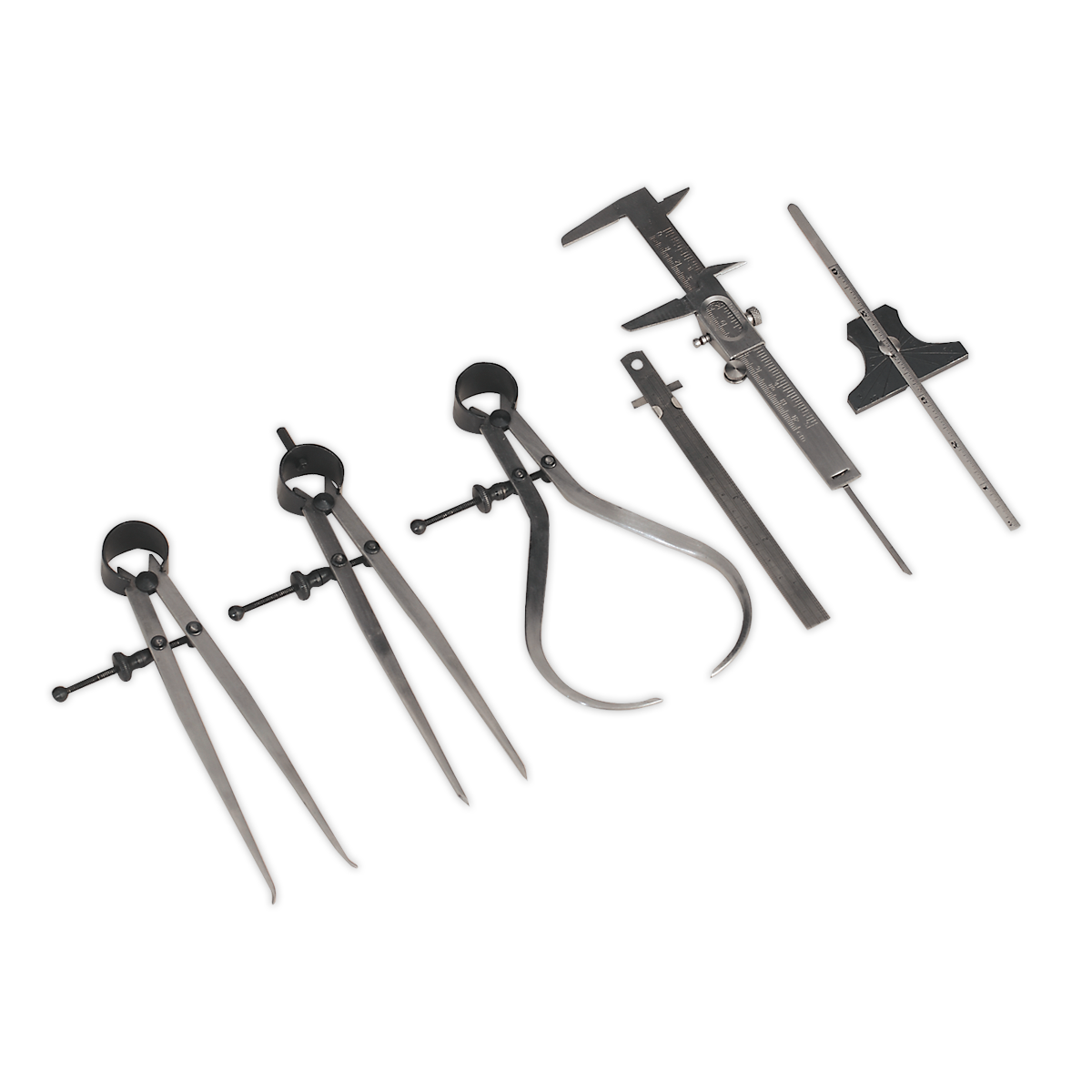 SEALEY - AK10000 Measuring Tool Set 6pc