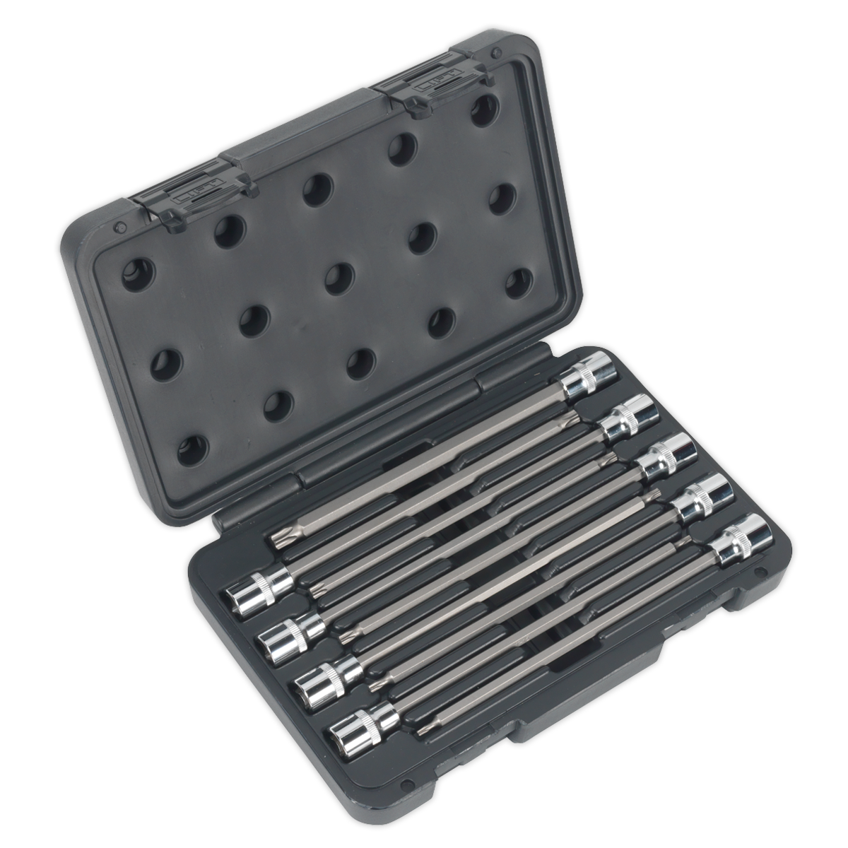 SEALEY - AK2186 TRX-Star* Socket Bit Set 9pc 3/8"Sq Drive 200mm