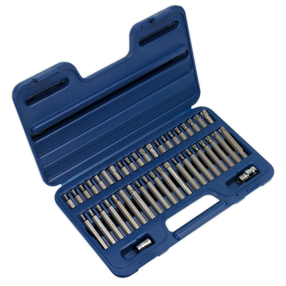 SEALEY - AK219 TRX-Star*/Hex/Spline Bit Set 42pc 3/8" & 1/2"Sq Drive
