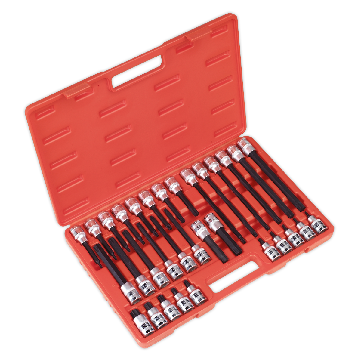 SEALEY - AK2194 TRX-Star* Socket Bit Set 32pc 1/2"Sq Drive