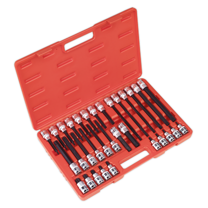 SEALEY - AK2194 TRX-Star* Socket Bit Set 32pc 1/2"Sq Drive