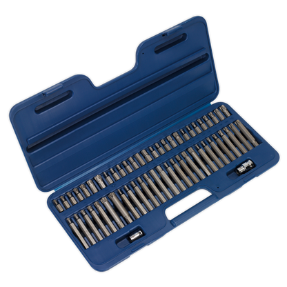 SEALEY - AK21956 Security TRX-Star*/Hex/Ribe/Spline Bit Set 56pc 3/8" & 1/2"Sq Drive