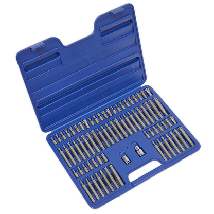 SEALEY - AK21974 TRX-Star/Security TRX-Star/Hex/Ribe/Spline Bit Set 74pc 3/8" & 1/2"Sq Drive