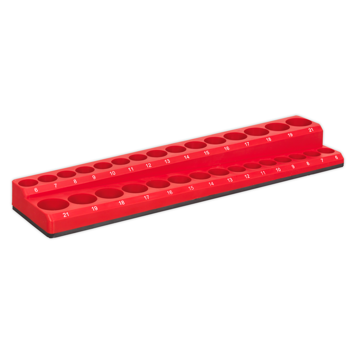 SEALEY - AK27086 Socket Holder Magnetic 3/8"Sq Drive Capacity 30 Sockets