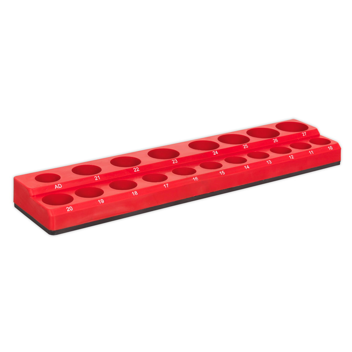 SEALEY - AK27087 Socket Holder Magnetic 1/2"Sq Drive Capacity 19 Sockets