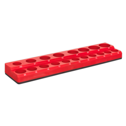 SEALEY - AK27087 Socket Holder Magnetic 1/2"Sq Drive Capacity 19 Sockets
