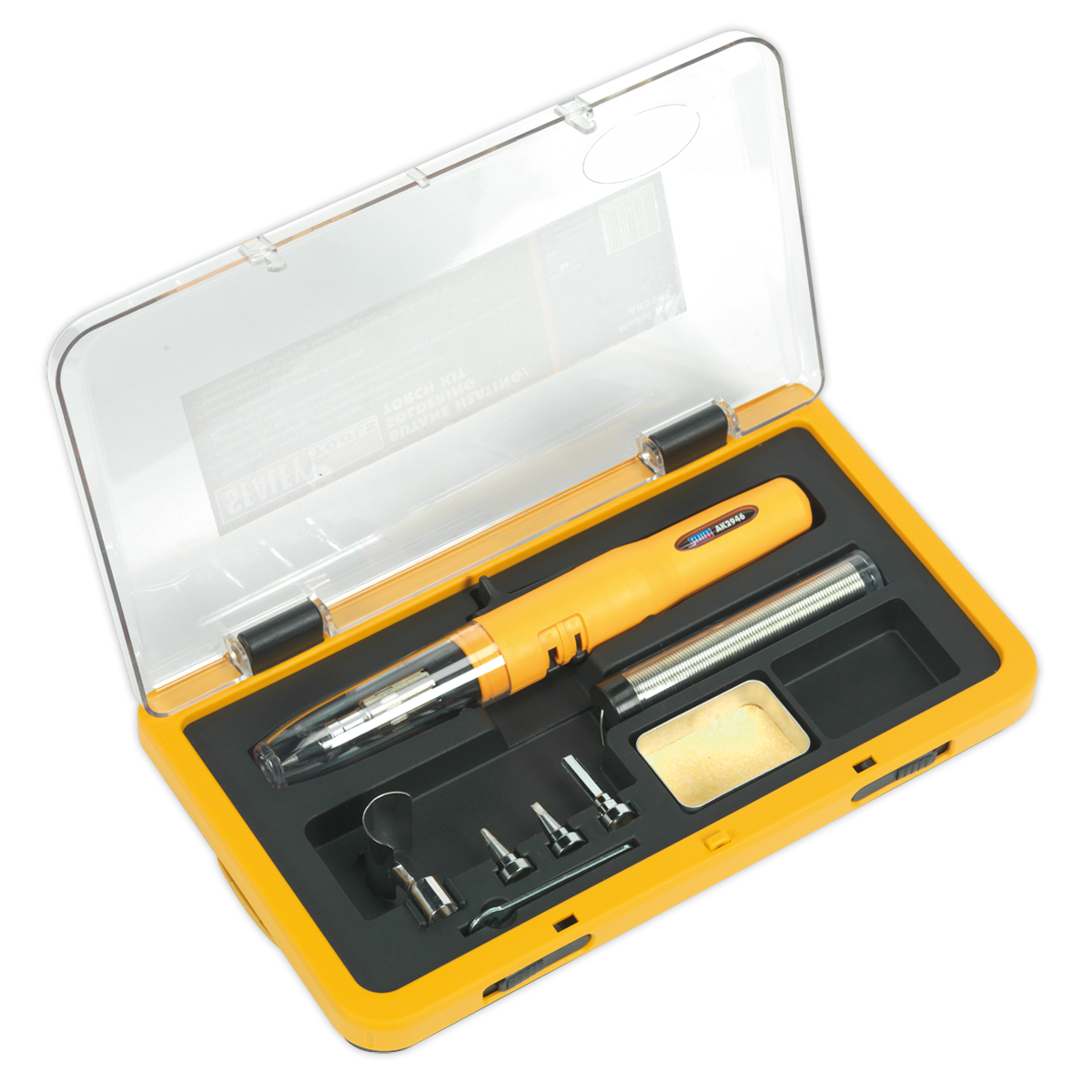 SEALEY - AK2946 Butane Heating/Soldering Torch Kit 8pc