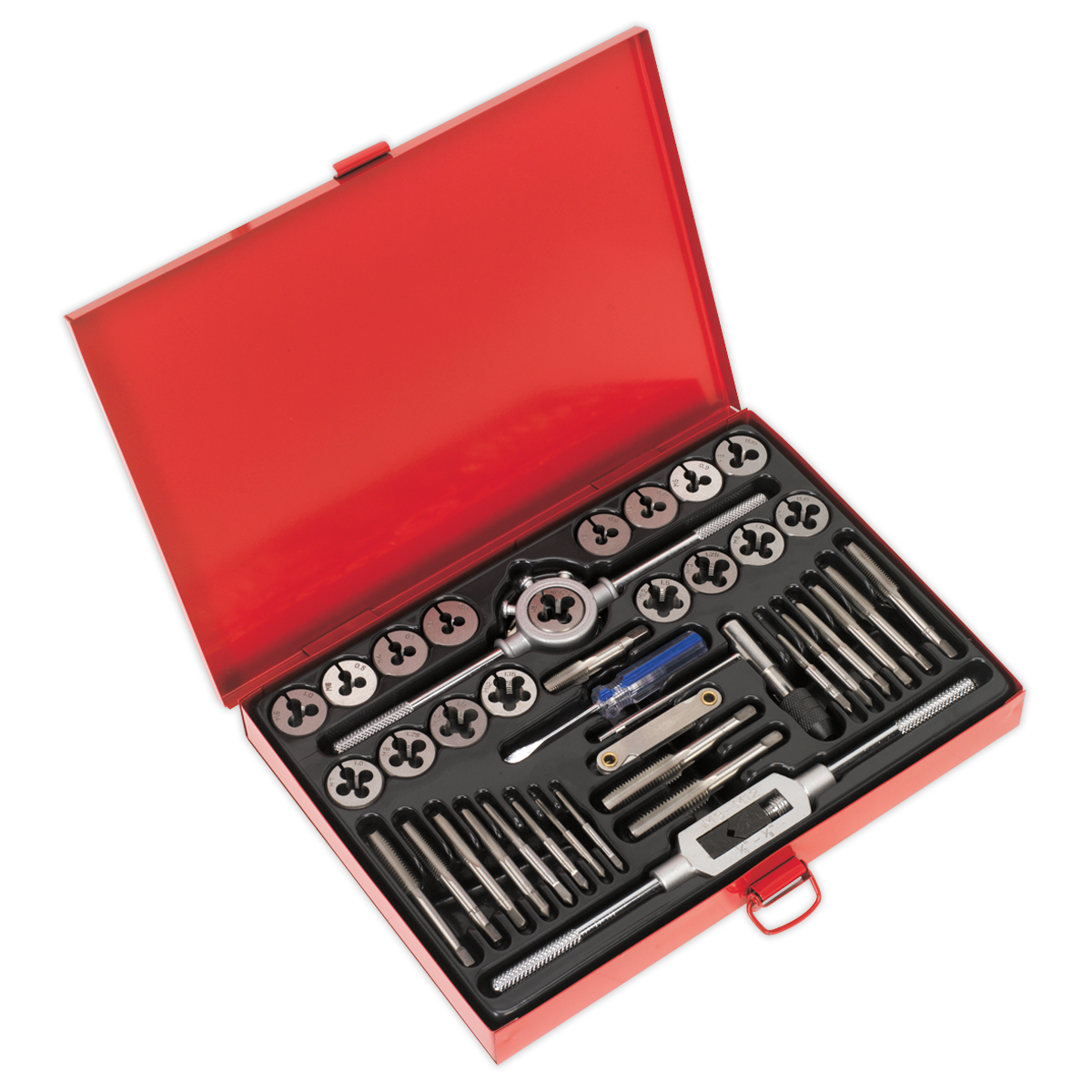 SEALEY - AK3040 Tap & Die Set 40pc Split Dies Metric