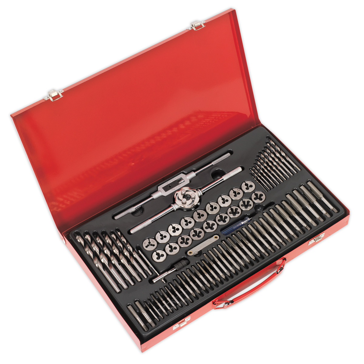 SEALEY - AK3076 Tap & Die Set 76pc Split Dies Metric