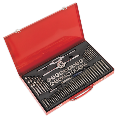 SEALEY - AK3076 Tap & Die Set 76pc Split Dies Metric