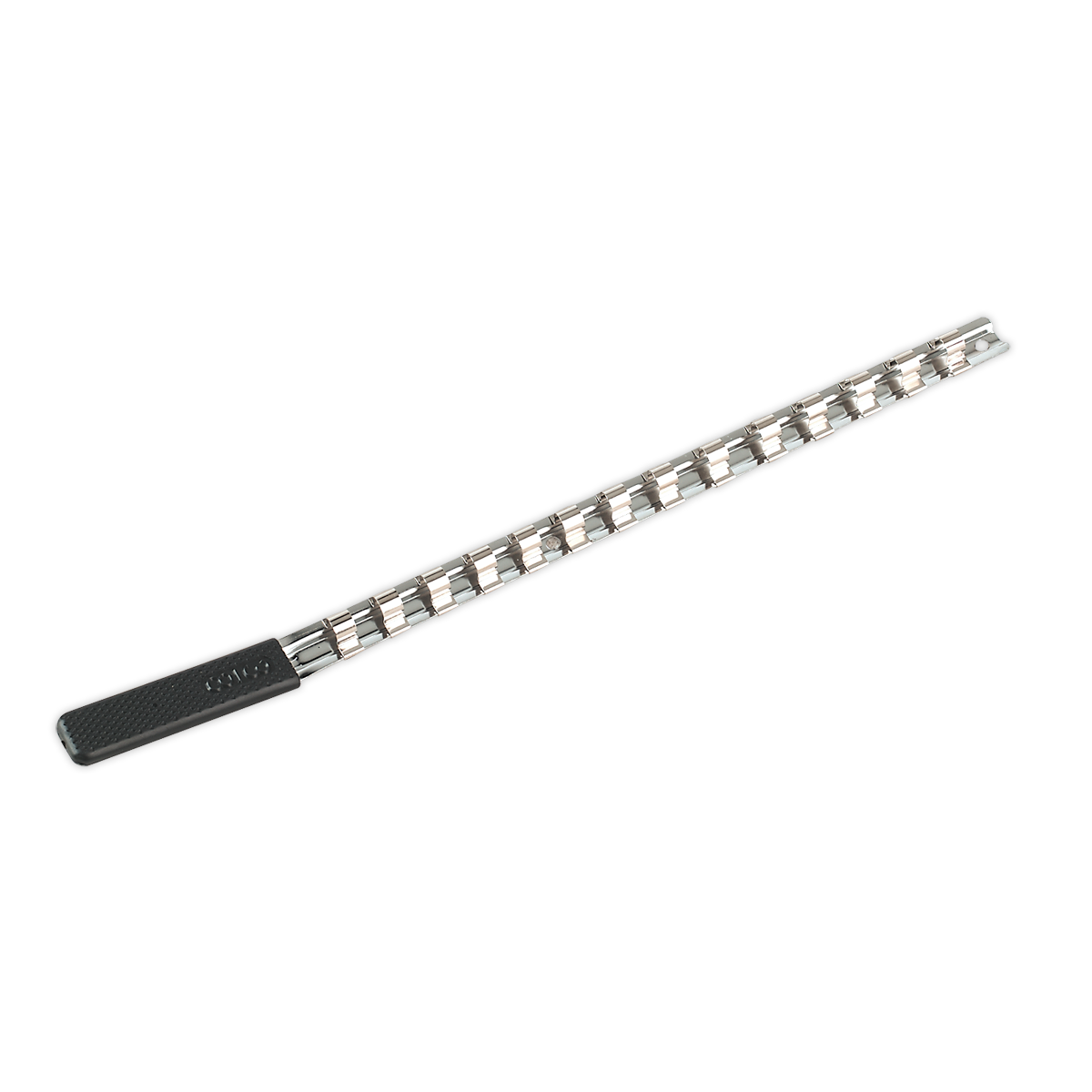 SEALEY - AK3814 Socket Retaining Rail with 14 Clips 3/8"Sq Drive