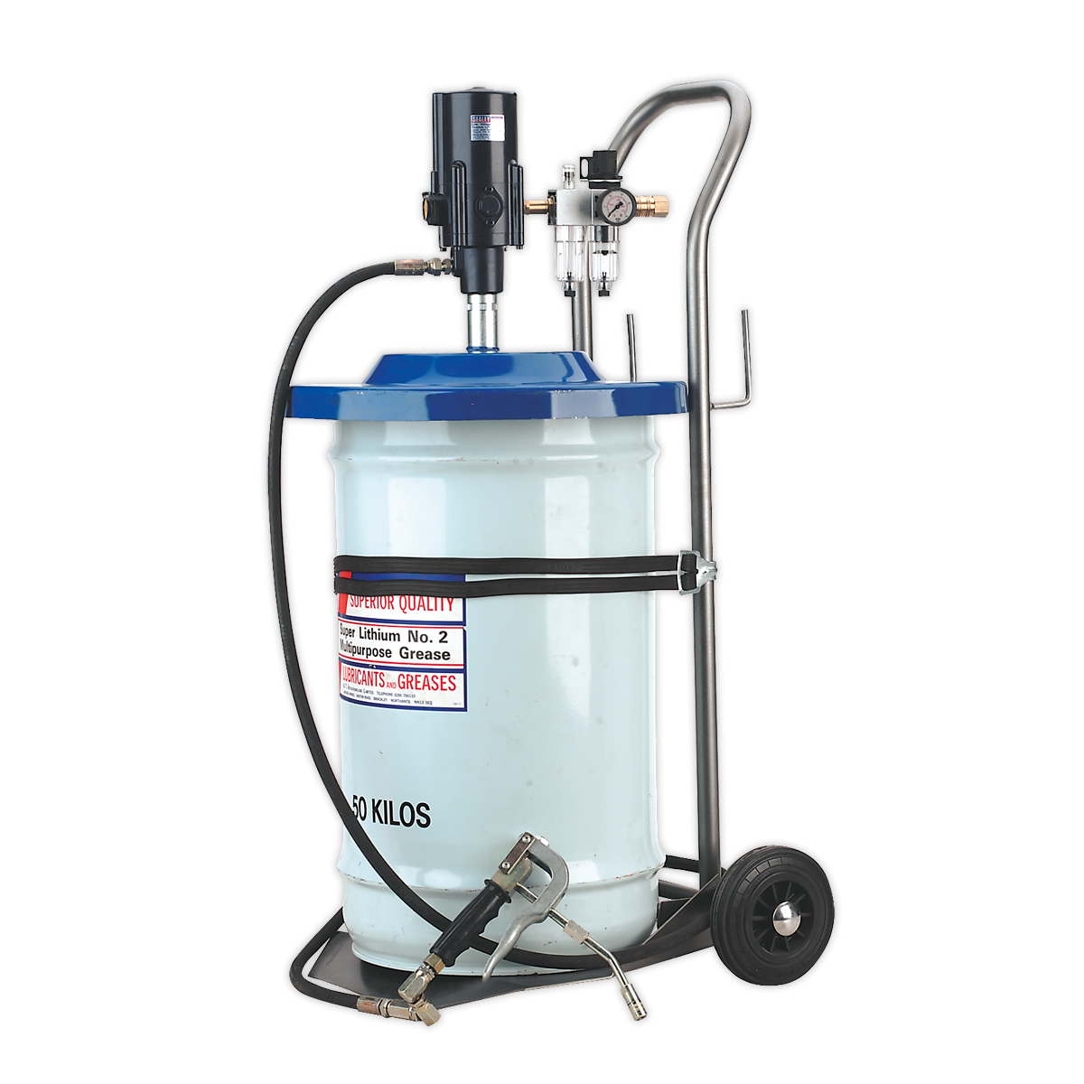 SEALEY - AK453X Grease Pump Air Operated 50kg