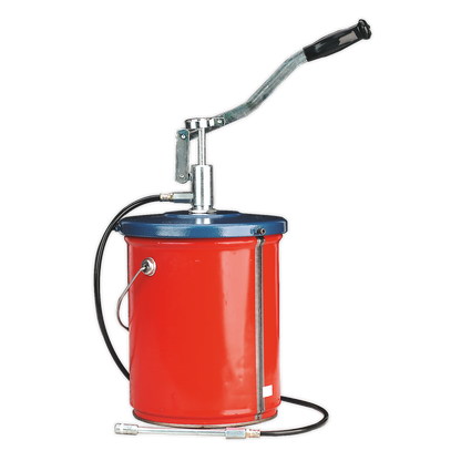 SEALEY - AK455 Bucket Greaser with Follower Plate 12.5kg Extra-Heavy-Duty