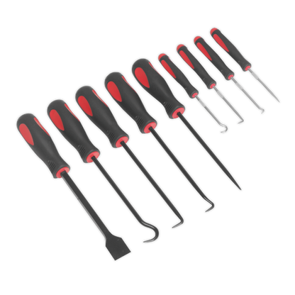 SEALEY - AK5209 Scraper & Hook Set 9pc