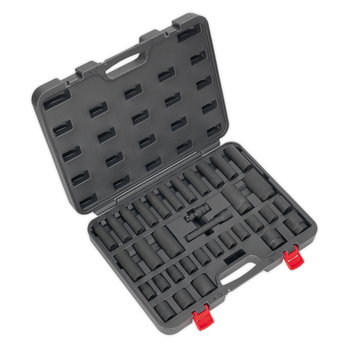 SEALEY - AK5634M Impact Socket Set 34pc 1/2"Sq Drive Metric