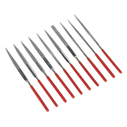 SEALEY - AK577 Diamond Needle File Set 10pc