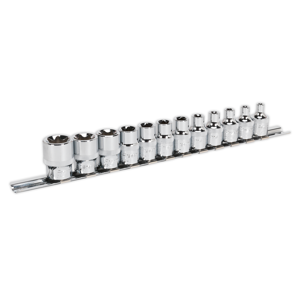 SEALEY - AK61806 TRX-Star* Socket Set 12pc 3/8"Sq Drive E4-E20