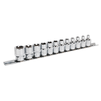 SEALEY - AK61806 TRX-Star* Socket Set 12pc 3/8"Sq Drive E4-E20