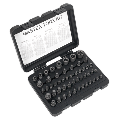SEALEY - AK6199 TRX-Star* Master Socket Set 52pc 1/4", 3/8" & 1/2"Sq Drive