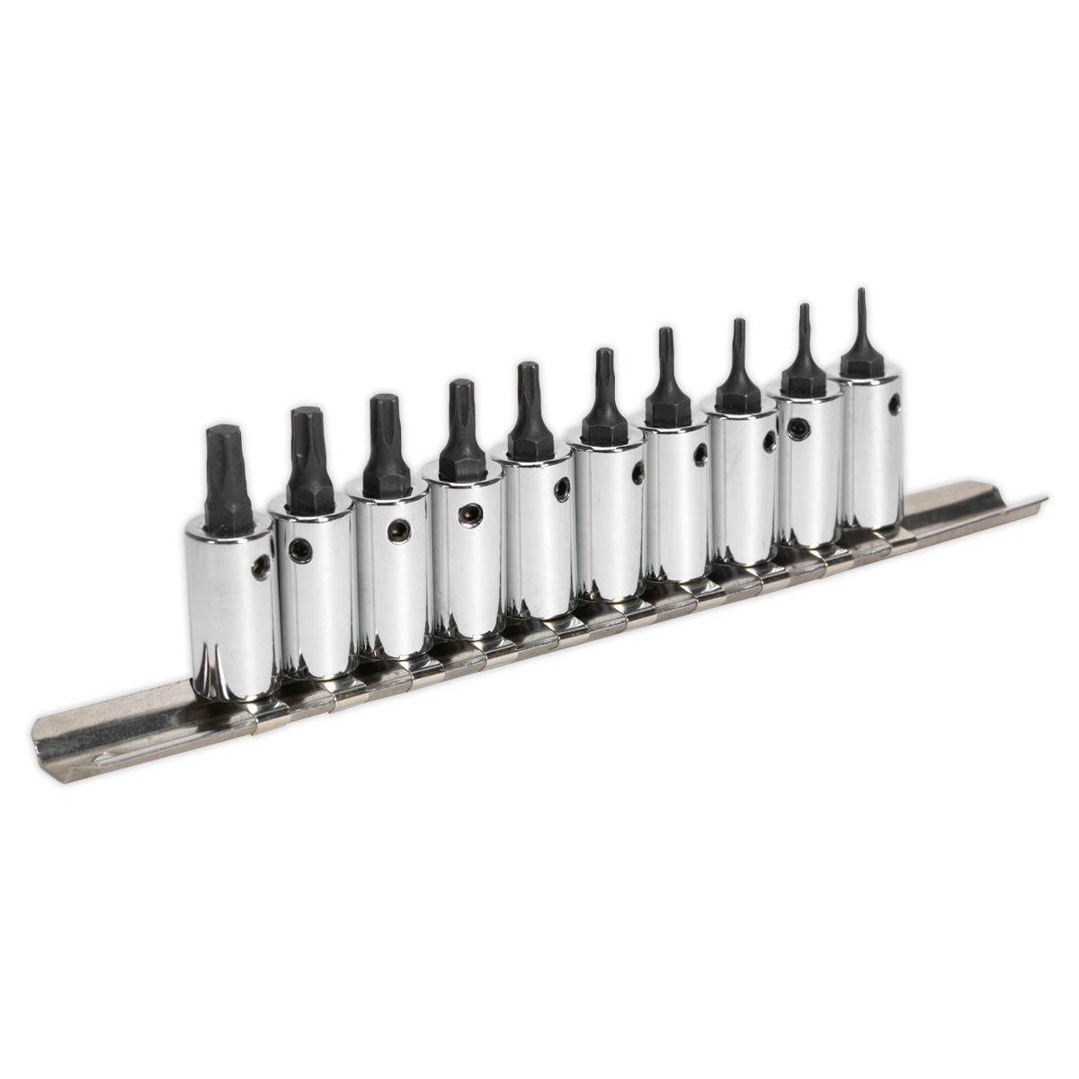 SEALEY - AK62252 TRX-Star* Socket Bit Set 10pc 1/4"Sq Drive