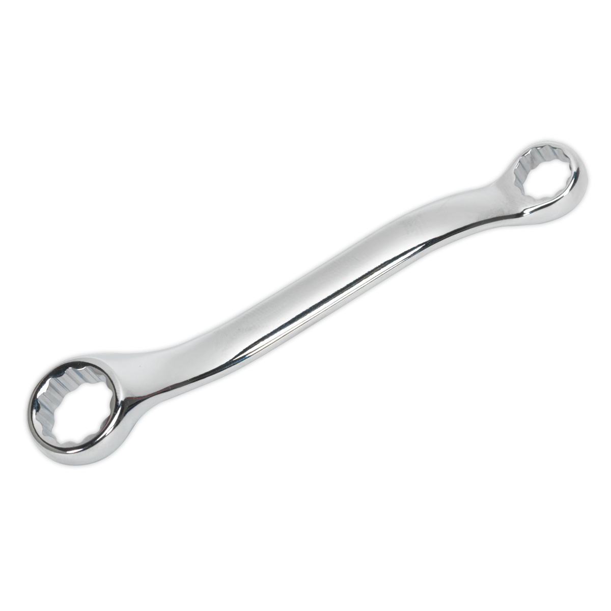 SEALEY - AK63221 Double End Ring Spanner Offset Stubby 10 x 13mm