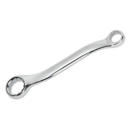 SEALEY - AK63221 Double End Ring Spanner Offset Stubby 10 x 13mm