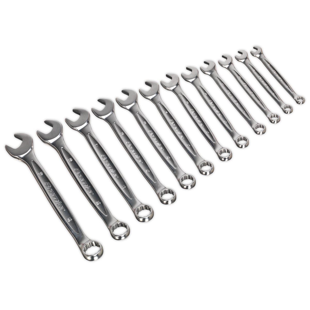 SEALEY - AK63920 Combination Spanner Set 12pc - Metric