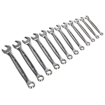 SEALEY - AK63920 Combination Spanner Set 12pc - Metric