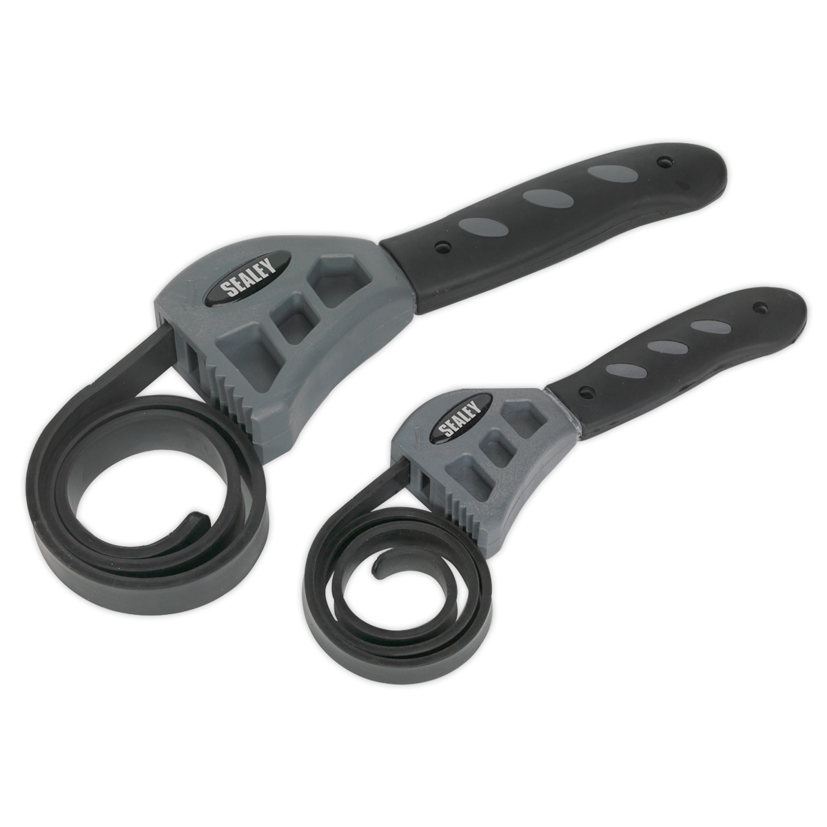 SEALEY - AK6408 Strap Wrench Set 2pc