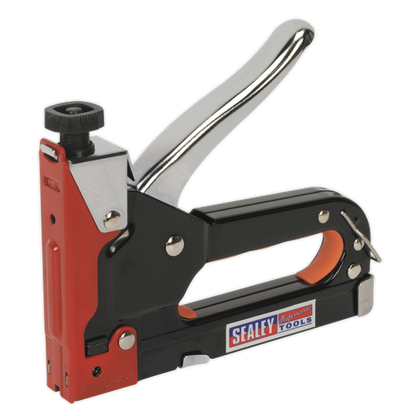 SEALEY - AK7061 Staple & Brad Nail Gun Heavy-Duty 4-14mm