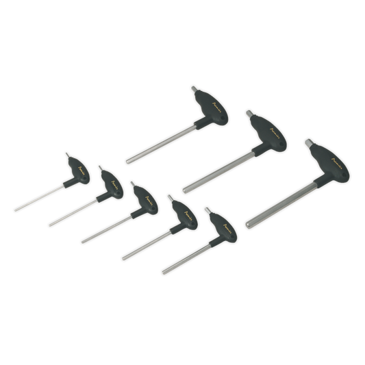SEALEY - AK7143 Hex Key Set 8pc T-Handle Metric